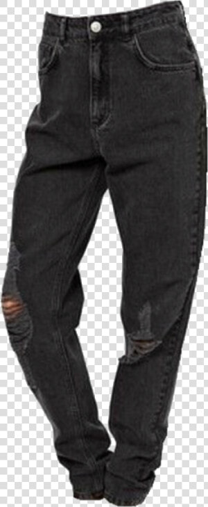 Black Jeans Png   Baggy Black Jeans Png  Transparent Png