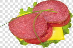 Salami Toast   Бутерброды Png  Transparent Png