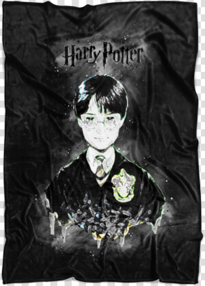 Harry Potter Fleece Blanket Abstract Black Blanket   Poster  HD Png Download