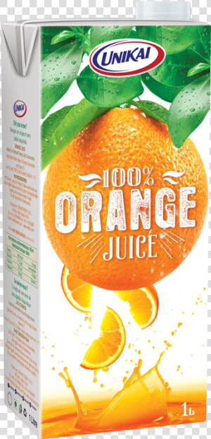 Orange   Unikai Orange Juice  HD Png Download