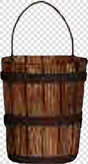  wood  wooden  well  water  bucket  pail  brown  tan   Wooden Water Bucket Png  Transparent Png