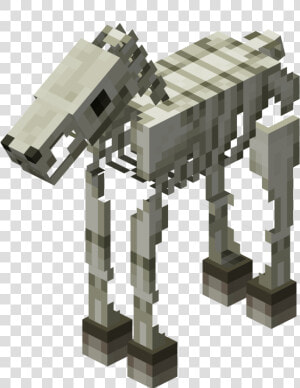 Zombie And Skeleton Horse Minecraft   Png Download  Transparent Png