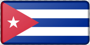 Blue electric Blue area   Havana Flag Clipart  HD Png Download