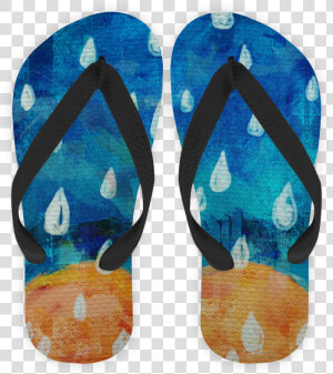 Chinelo Lágrimas De Thaio Amarelona   Flip flops  HD Png Download