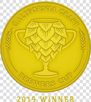 Ccbc Logo Gold   California Craft Brewers Cup Medal  HD Png Download