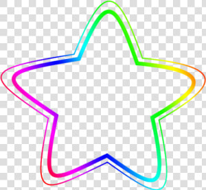  stars  star  rainbows  rainbow   Line Art  HD Png Download