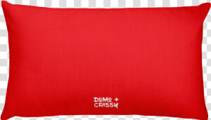 Domo  amp  Crissy War Pillow Red   Red Rectangular  HD Png Download