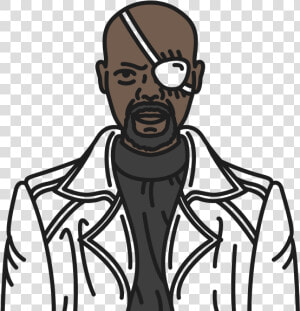 5 Nick Fury Marvel Universe Films    Illustration  HD Png Download