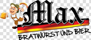 Max Bratwurst Und Bier  HD Png Download