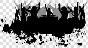 Disc Jockey Download Musician   People Partying Png  Transparent Png