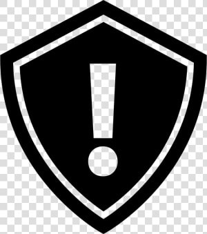 Security Alert Symbol Of An Exclamation Sign Inside   Security Alert Logo  HD Png Download