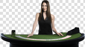 01 Dealer Female Commondrawbj Thumbnail   Dealer Poker Png  Transparent Png