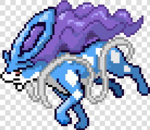 Pokemon Suicune Sprite  HD Png Download