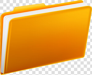 Yellow Folders Png   Folder Icon Png Orange With Transparent Background  Png Download