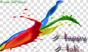 Colorful Pichkari Water Png   Holi Pichkari Png  Transparent Png