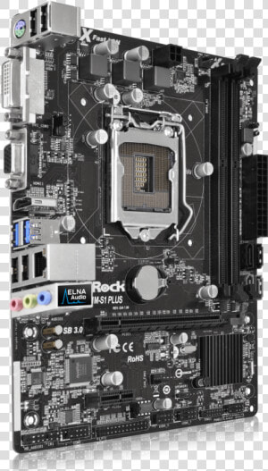 Motherboard Socket Am4 Intel Computer Cases  amp  Housings   Asrock H81m Hg4 Motherboard  HD Png Download