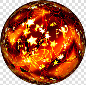 Boules De Noel Orange  HD Png Download