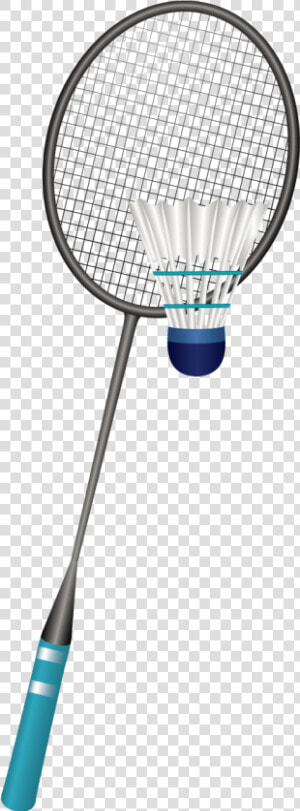 Vector Badminton Png Download   Badminton Racket Clipart Png  Transparent Png