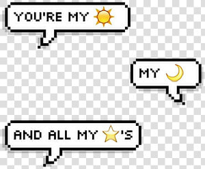  tumblr  png  stars  cute  realitionships  sun  moon   Aesthetic Chat Bubble Png  Transparent Png