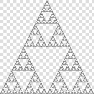 Sierpinski Triangle  HD Png Download