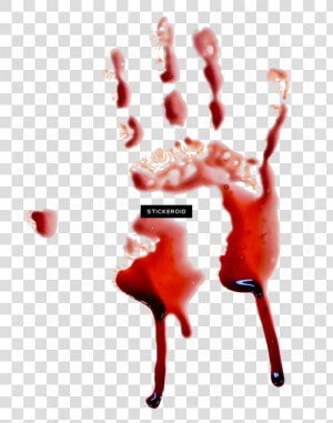 Blood Dripping Gif Transparent   Png Download   Bloody Handprints No Background  Png Download