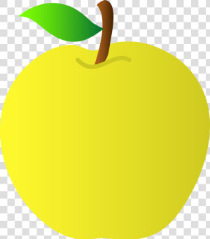 Apple Iphone Clipart Golden   Apple Clipart Yellow  HD Png Download