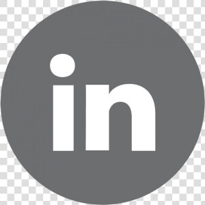 Logo Twitter Linkedin Gris  HD Png Download