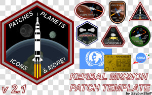 Pomug28   Nasa Mission Patch Template  HD Png Download