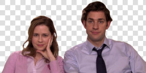  pam  jim  theoffice  person  people  funny  show  tvshow   Jim And Pam  HD Png Download