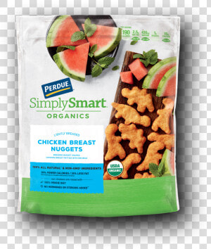 Perdue Simplysmart Organics Lightly Breaded Chicken   Organic Chicken Nuggets Walmart  HD Png Download