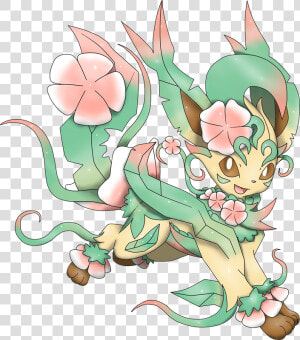 Mega Evolution Mega Leafeon  HD Png Download