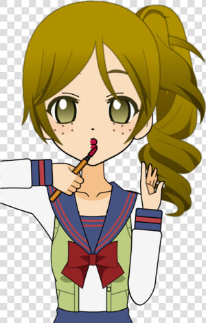 Yandere Simulator Fanon Wiki   Yuna Sato Anime Girl  HD Png Download