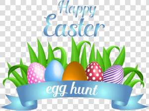 Happy Easter Text Png Clipart   Transparent Transparent Background Happy Easter Eggs  Png Download