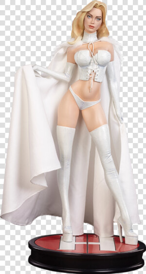 Sideshow Collectibles Emma Frost Hellfire Club Premium   Cactus Cosplay Emma Frost  HD Png Download