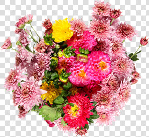 Transparent Background Real Lily Dahlia Zinnia Bouquet  HD Png Download