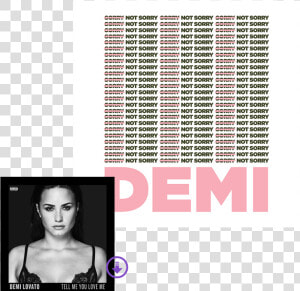 Demi Lovato Sorry Not Sorry Shirt  HD Png Download