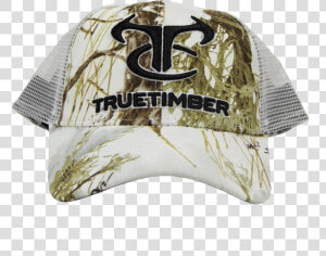 Truetimber Logo Mc2 Snow Hat W  White Mesh Snap Back   Baseball Cap  HD Png Download