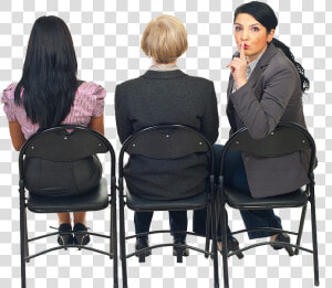 Transparent Shhh Clipart   Women Sitting In Chairs  HD Png Download