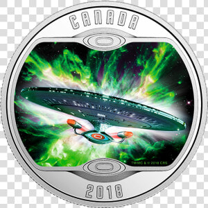 Star Trek Canadian Coin 2018  HD Png Download