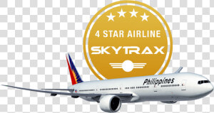 Philippine Airlines 4 Star  HD Png Download