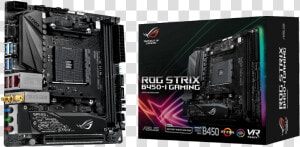 Asus Rog Strix B450 i Gaming   B450 Tuf Gaming Plus  HD Png Download