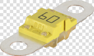 Auto Fuse Bf1 60a 32vdc Yellow Littelfuse  HD Png Download