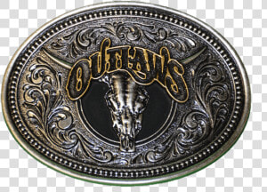 Outlaws Montana Silversmith Belt Buckle Title Outlaws   Emblem  HD Png Download