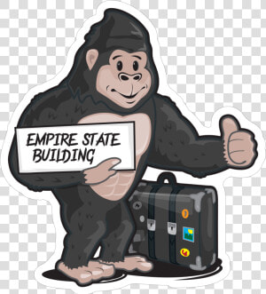 Gorilla Class Lazyload Lazyload Mirage Featured Image   Cartoon  HD Png Download