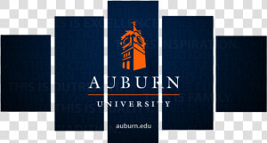 Auburn University Logo 5 Pieces Canvas   Auburn University  HD Png Download