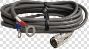 Procomm Cb Coax Cable Rg8x With Pl259 And Ring Terminals   Serial Cable  HD Png Download