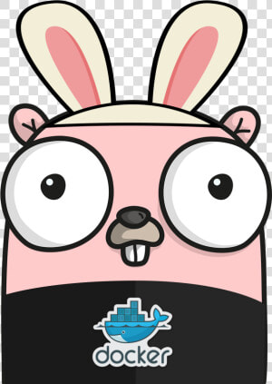 Pink Golang Gopher  HD Png Download