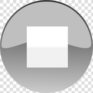 Stop Button Grey Svg Clip Arts   Stop Button Vector Png  Transparent Png