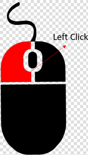 Mouse Left click   Mouse  HD Png Download