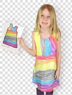 Here S How It Works   Design Your Own Dress For Kids  HD Png Download